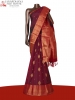 Traditional Contrast Wedding South Silk Saree